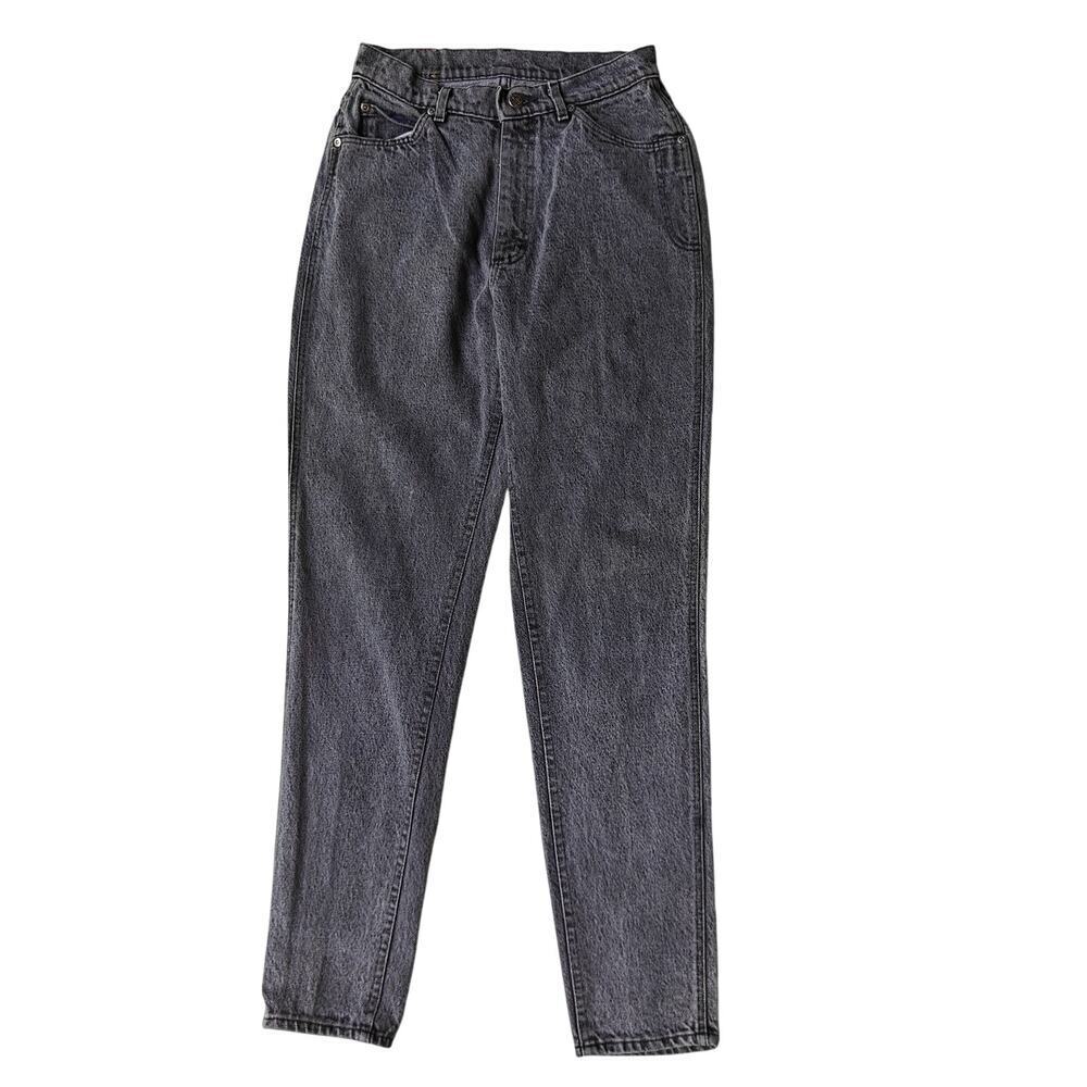 Lee Vintage High Rise Tapered Jeans Gray Wash 90s Mom Style Women’s 11
